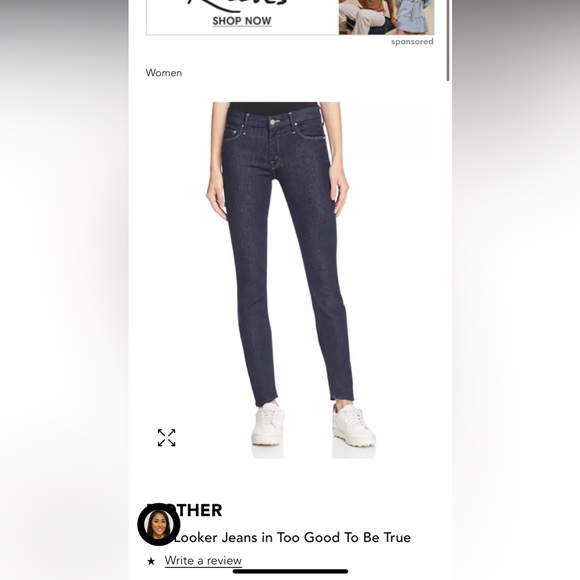 Mother Jeans Looker ~ Size 25 - Picture 9 of 9